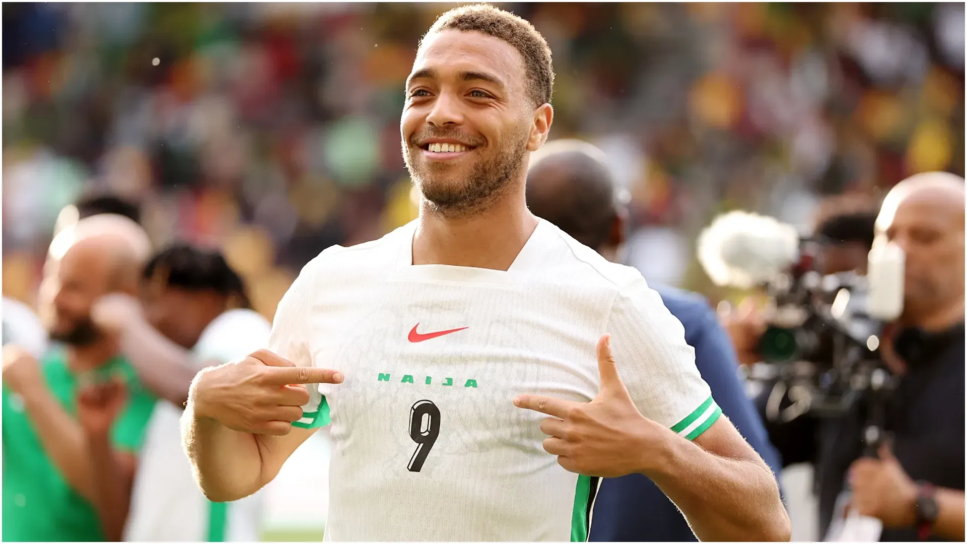 Cyriel Dessers of Nigeria – Harry Murphy/Getty Images