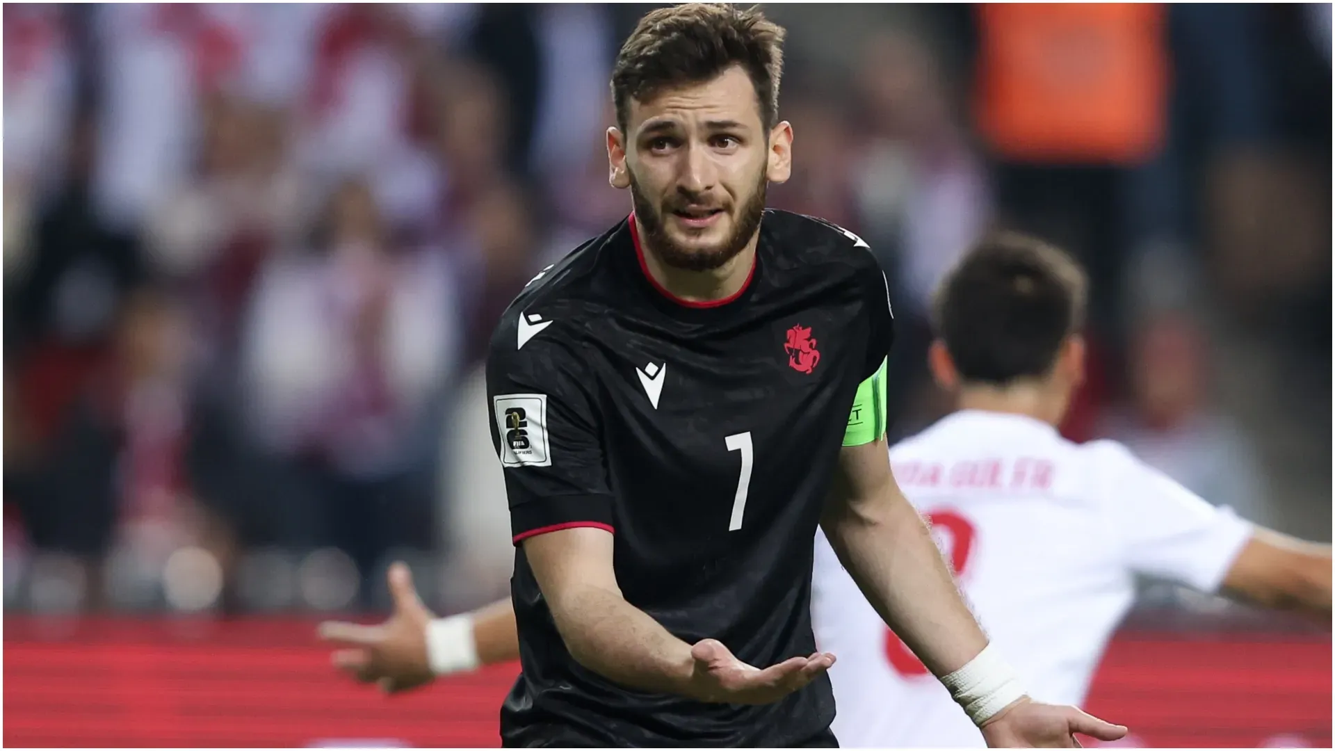 Khvicha Kvaratskhelia of Georgia – Ahmad Mora/Getty Images