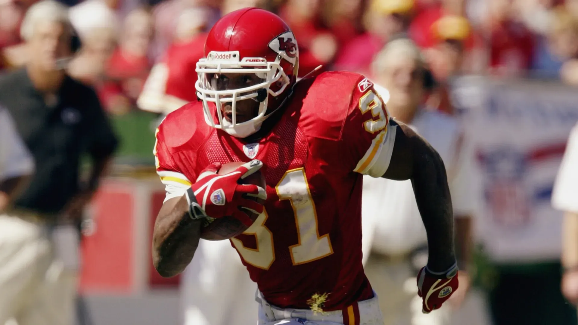 Priest Holmes (Source: Brian Bahr/Getty Images)