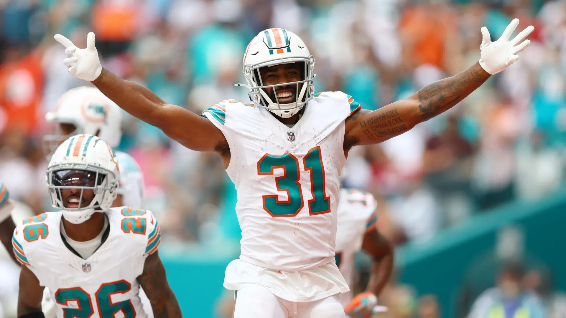 Raheem Mostert (Source: Megan Briggs/Getty Images)