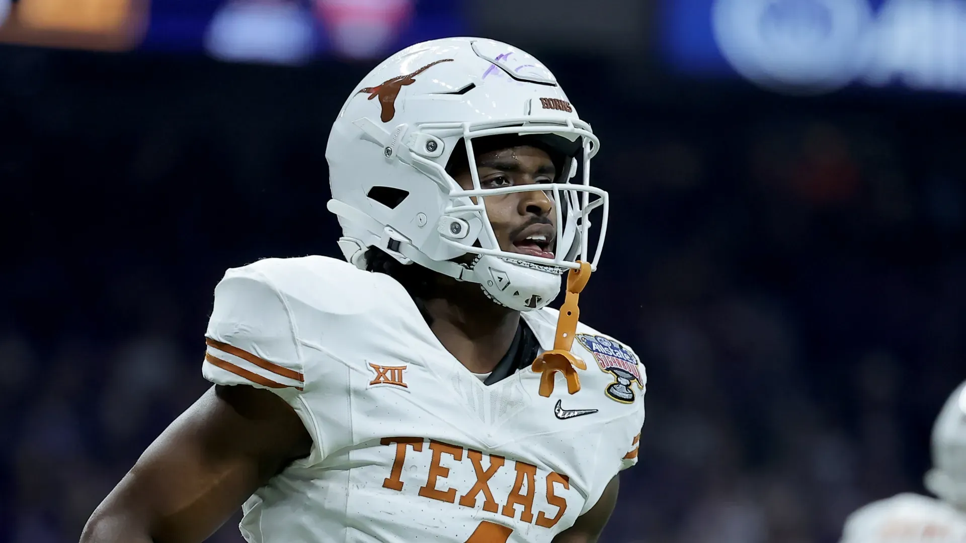 CJ Baxter playing during the 2023 season