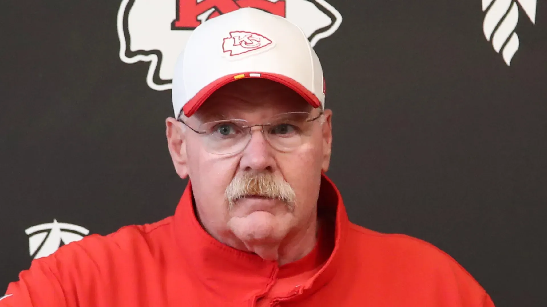 Andy Reid head coach of the Kansas City Chiefs