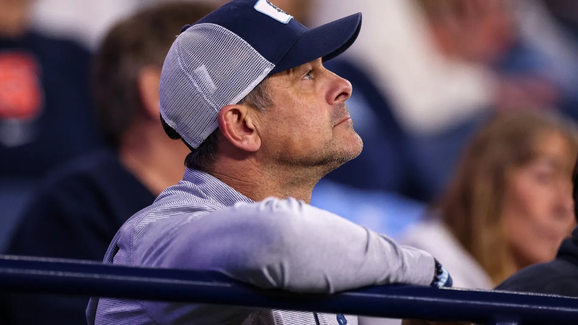 Manager Aaron Boone of the New York Yankees looks on during the game. Bryan M. Bennett/Getty Images