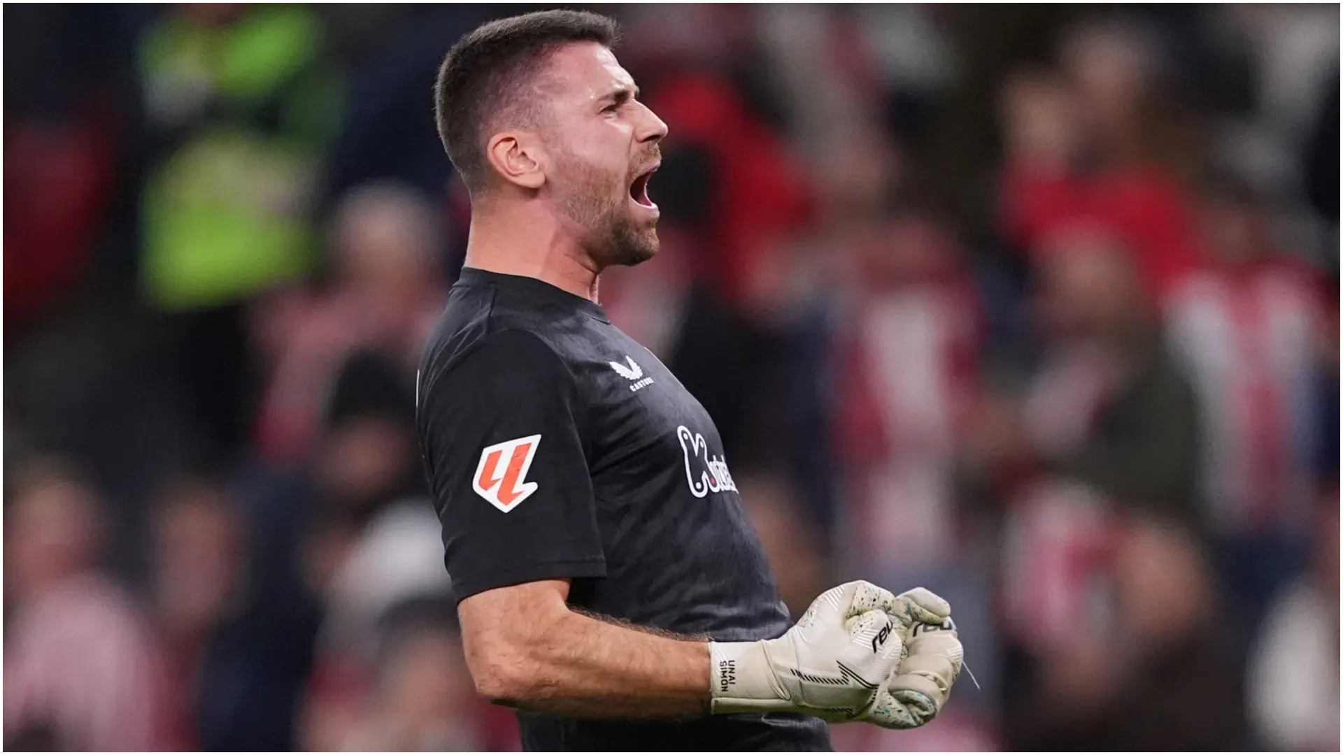 Unai Simon of Athletic Club – Juan Manuel Serrano Arce/Getty Images