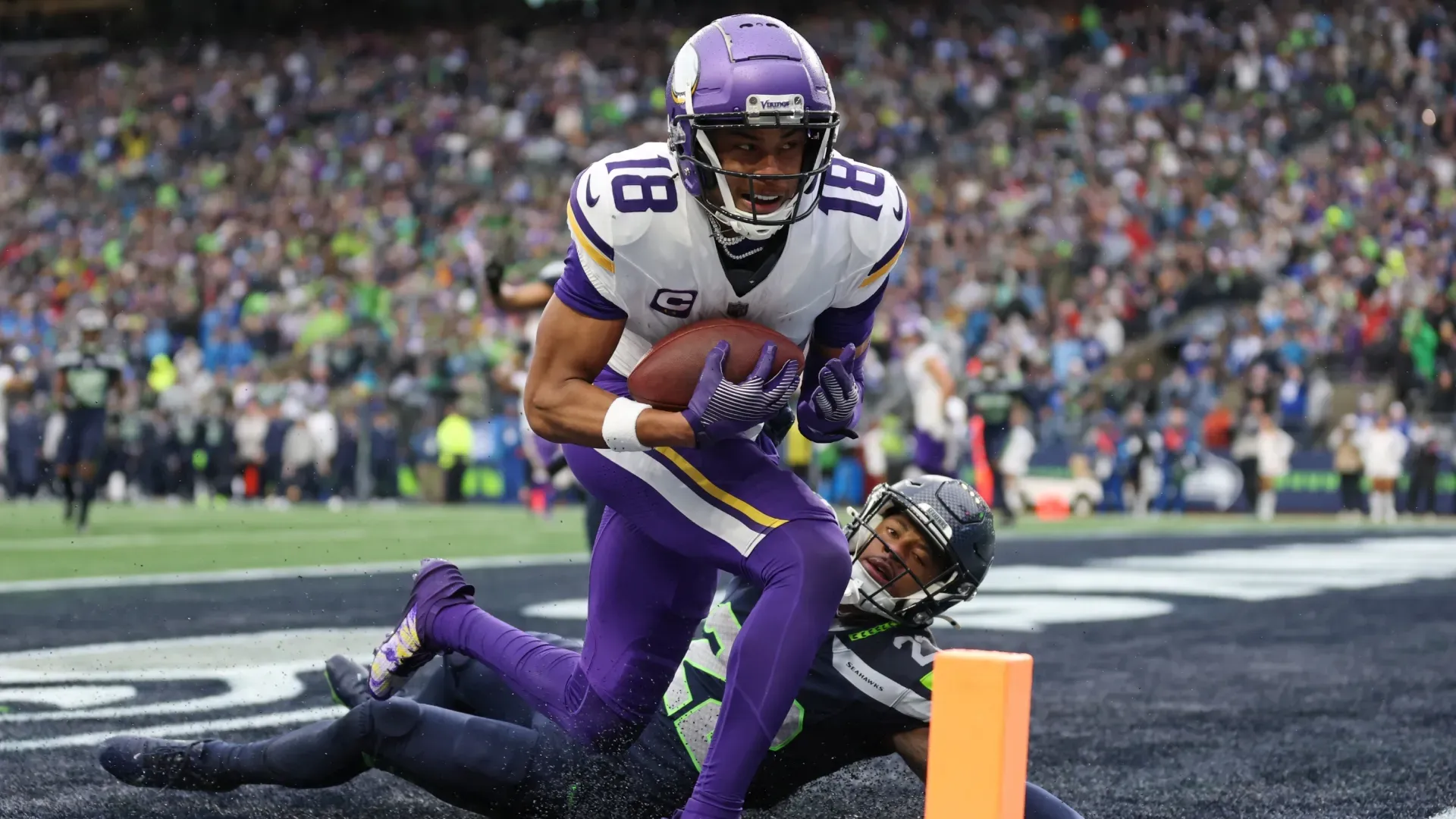 Justin Jefferson (Source: Steph Chambers/Getty Images)