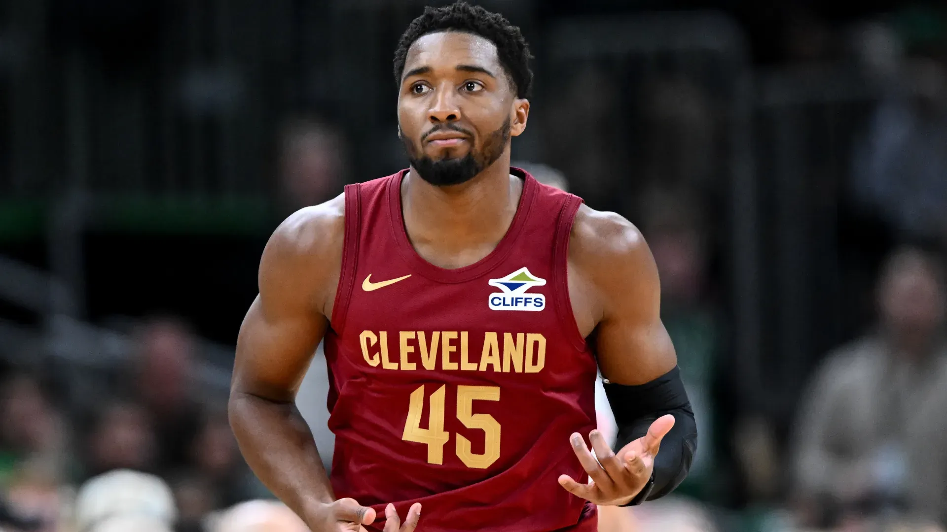 Donovan Mitchell of the Cleveland Cavaliers.