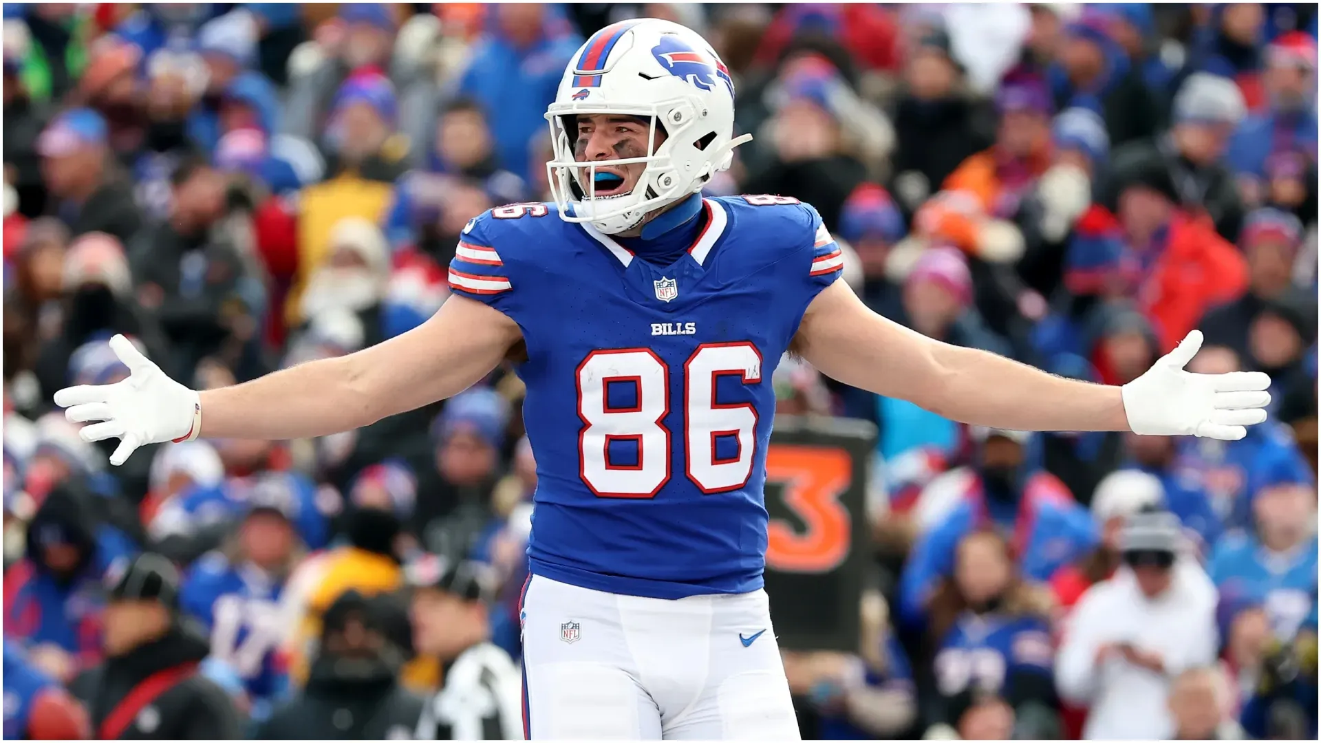 Dawson Knox of the Buffalo Bills