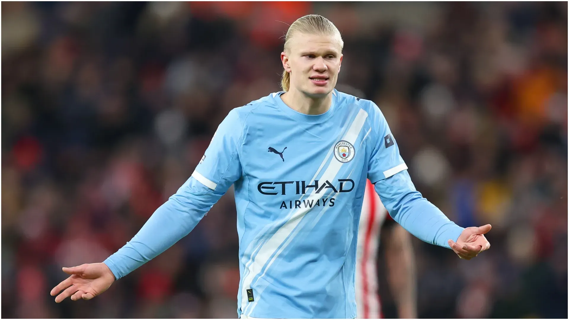 Erling Haaland of Manchester City – Matt McNulty/Getty Images