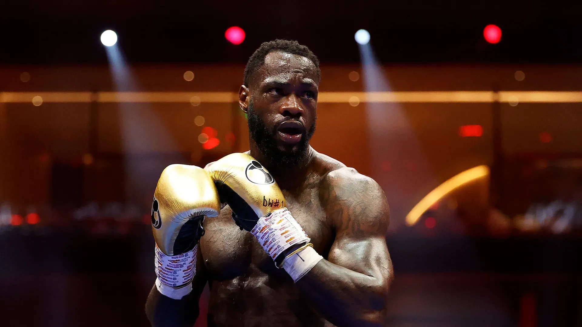 Deontay Wilder es el rival que busca Oleksandr Usyk para terminar su carrera. (GETTY IMAGES)
