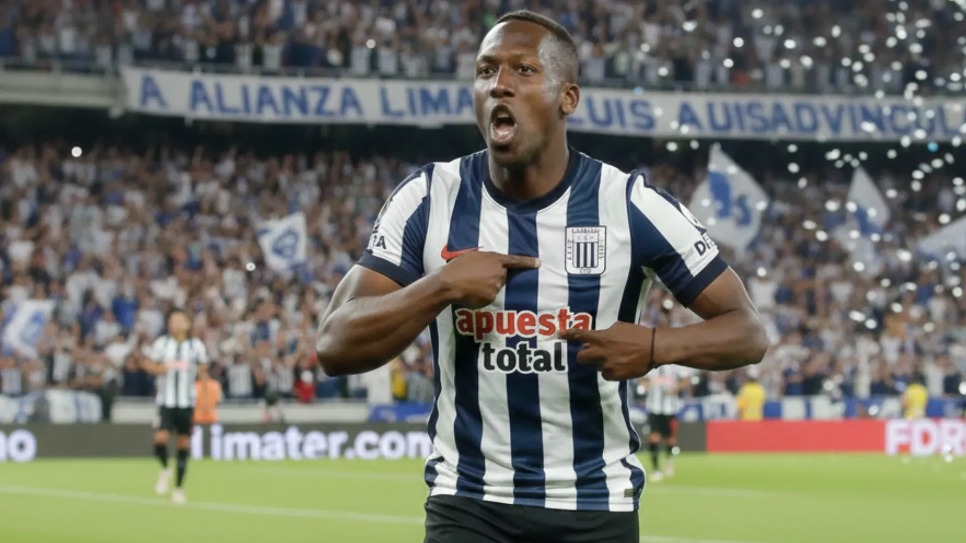 Luis Advíncula con la camiseta de Alianza Lima (Foto: Gemini).