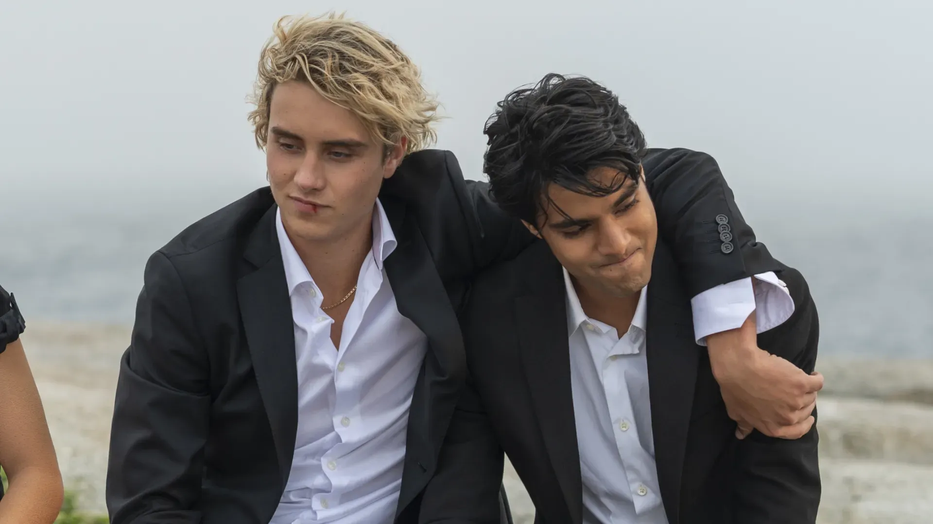 Joseph Zada and Shubham Maheshwari in We Were Liars. (Source: IMDb)