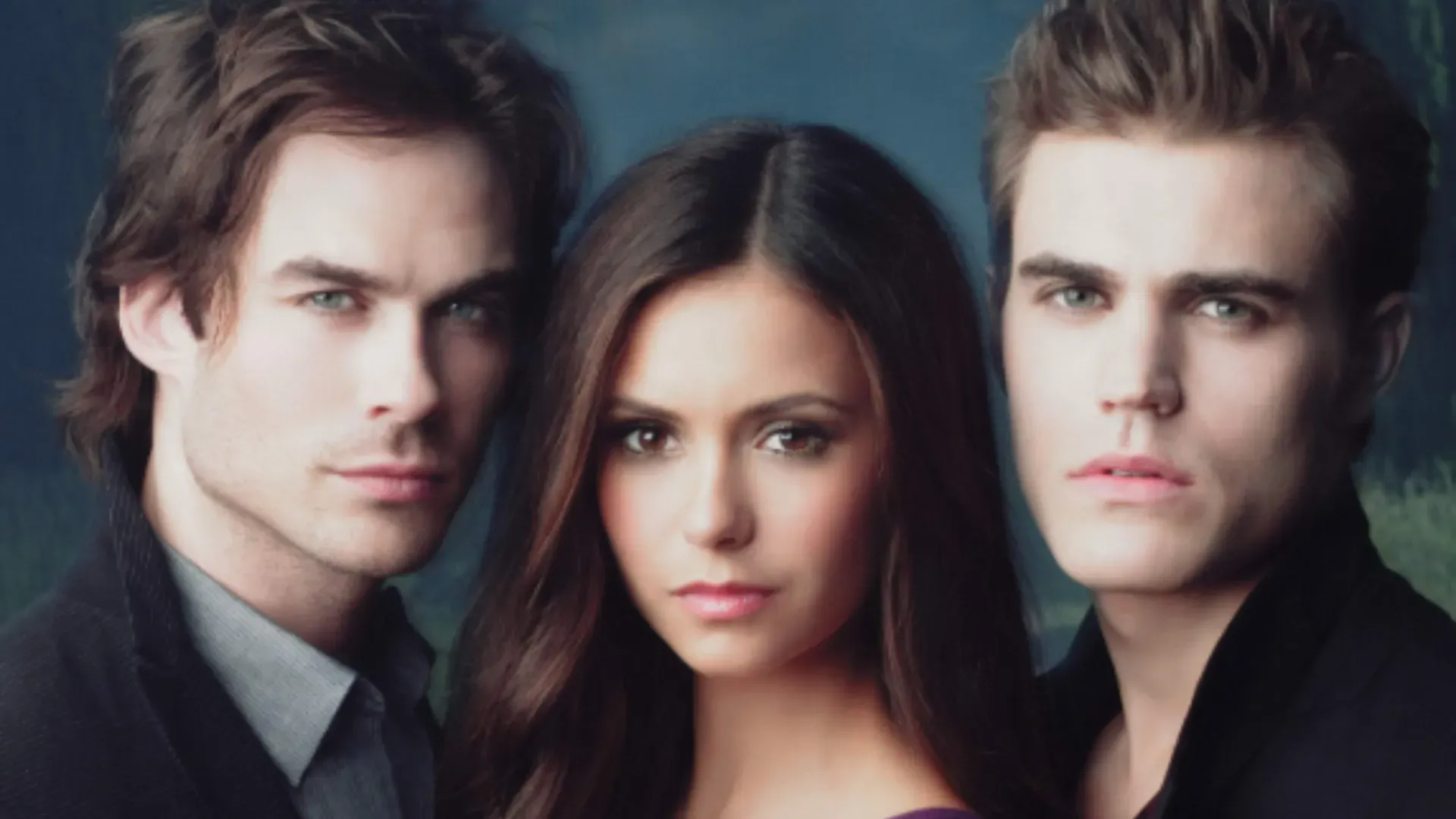 Ian Somerhalder, Nina Dobrev and Paul Wesley in The Vampire Diaries / IMDb