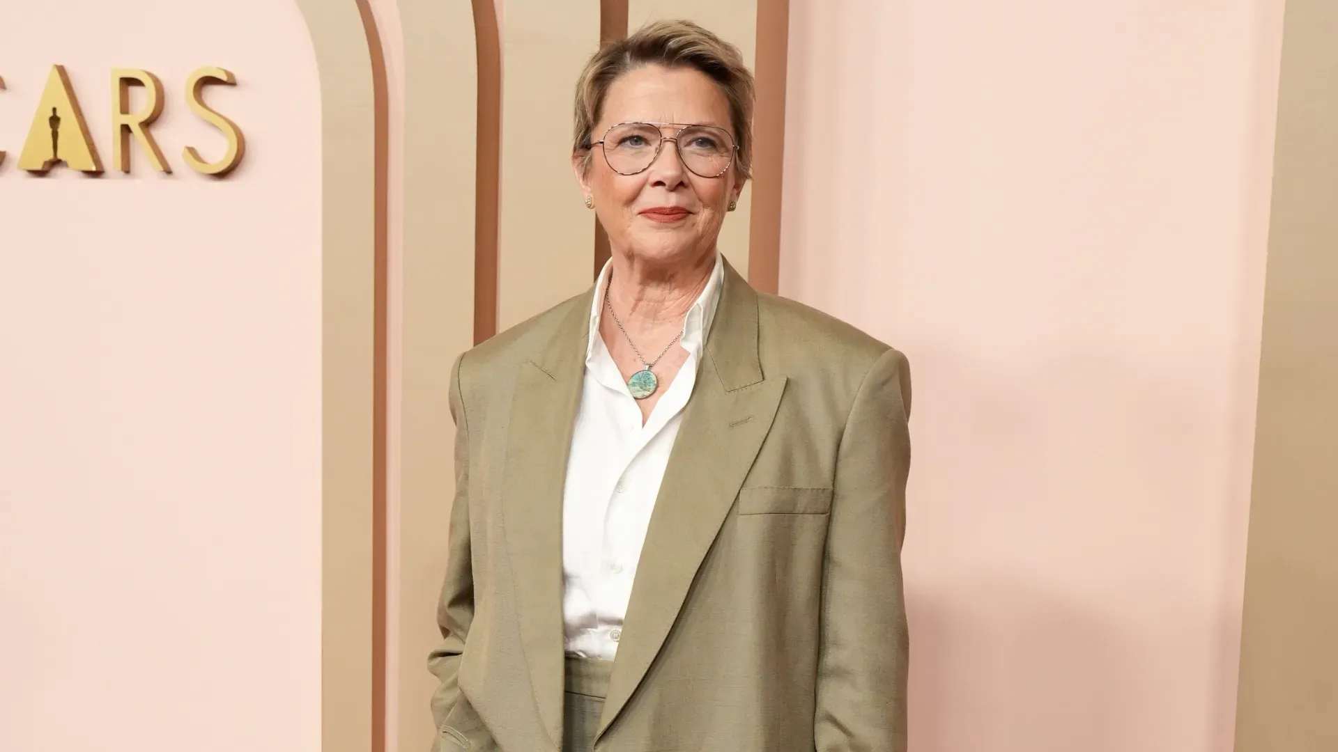 Annette Bening attends the 96th Oscars Nominees Luncheon at The Beverly Hilton on February 12, 2024 in Beverly Hills, California. (Photo by JC Olivera/Getty Images)