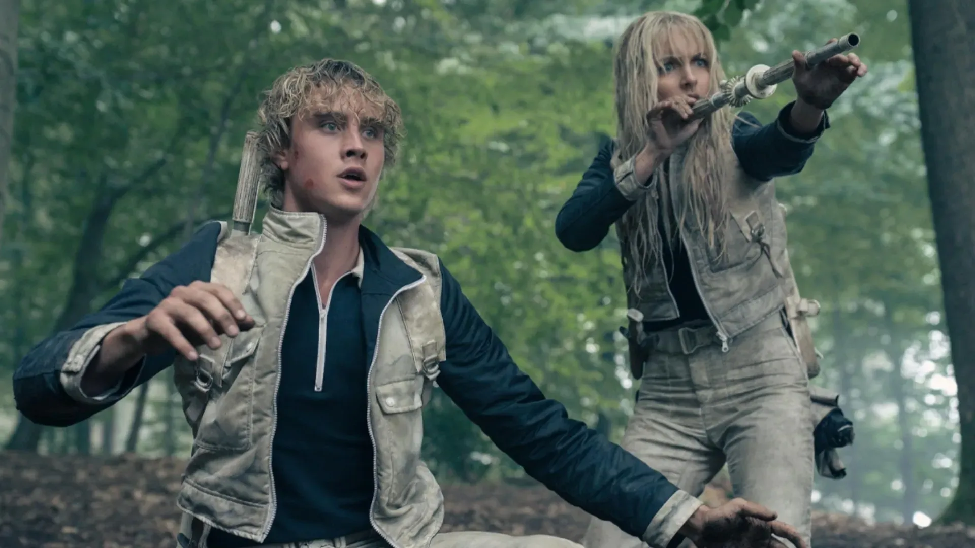 Joseph Zada and Mckenna Grace / Murray Close/Lionsgate/Murray Close/Lionsgate – © 2025 Lionsgate