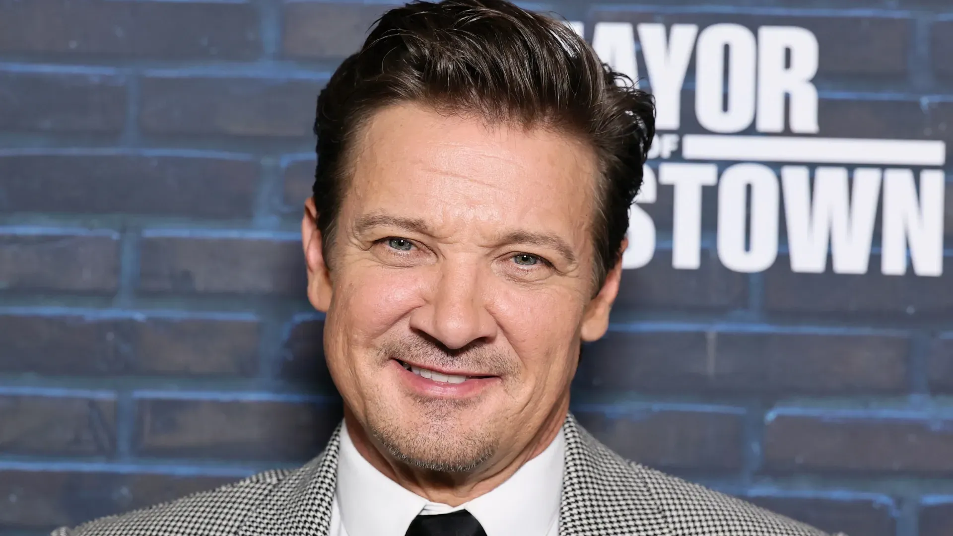 Jeremy Renner attends Paramount+’s “Mayor Of Kingstown” Season 4 New York Premiere at Crosby Street Hotel on October 21, 2025 in New York City. (Photo by Theo Wargo/Getty Images)