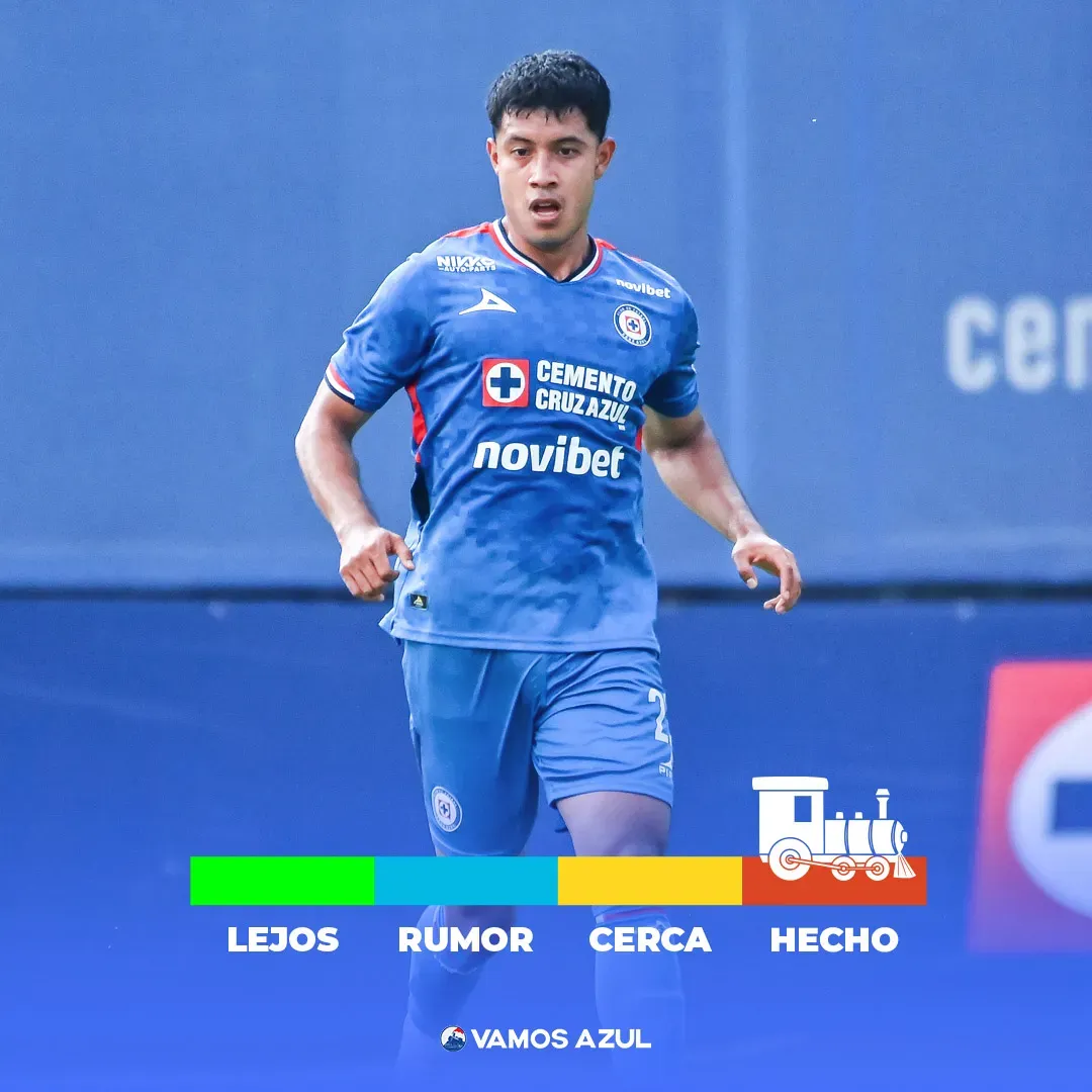 Raymundo Rubio, baja en Cruz Azul. (Imago 7 / Especial)
