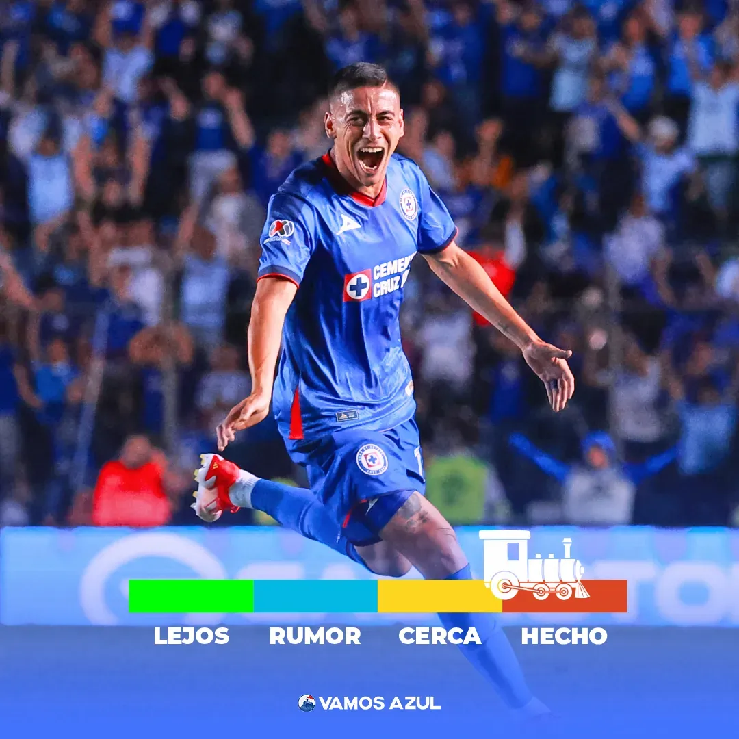 Camilo Cándido, casi baja en Cruz Azul. (