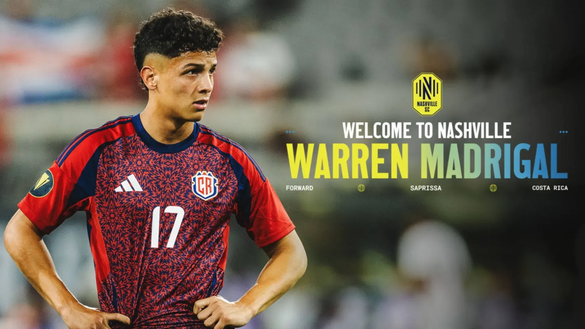 Warren Madrigal fue presentado en Nashville.