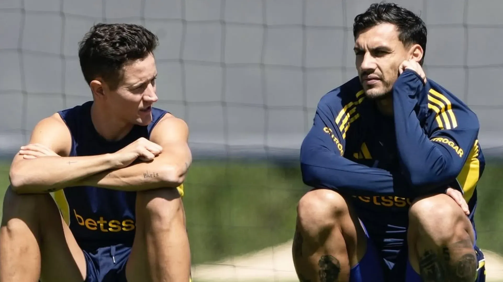 Paredes y Ander Herrera, la dupla a futuro de Boca. (Instagram)