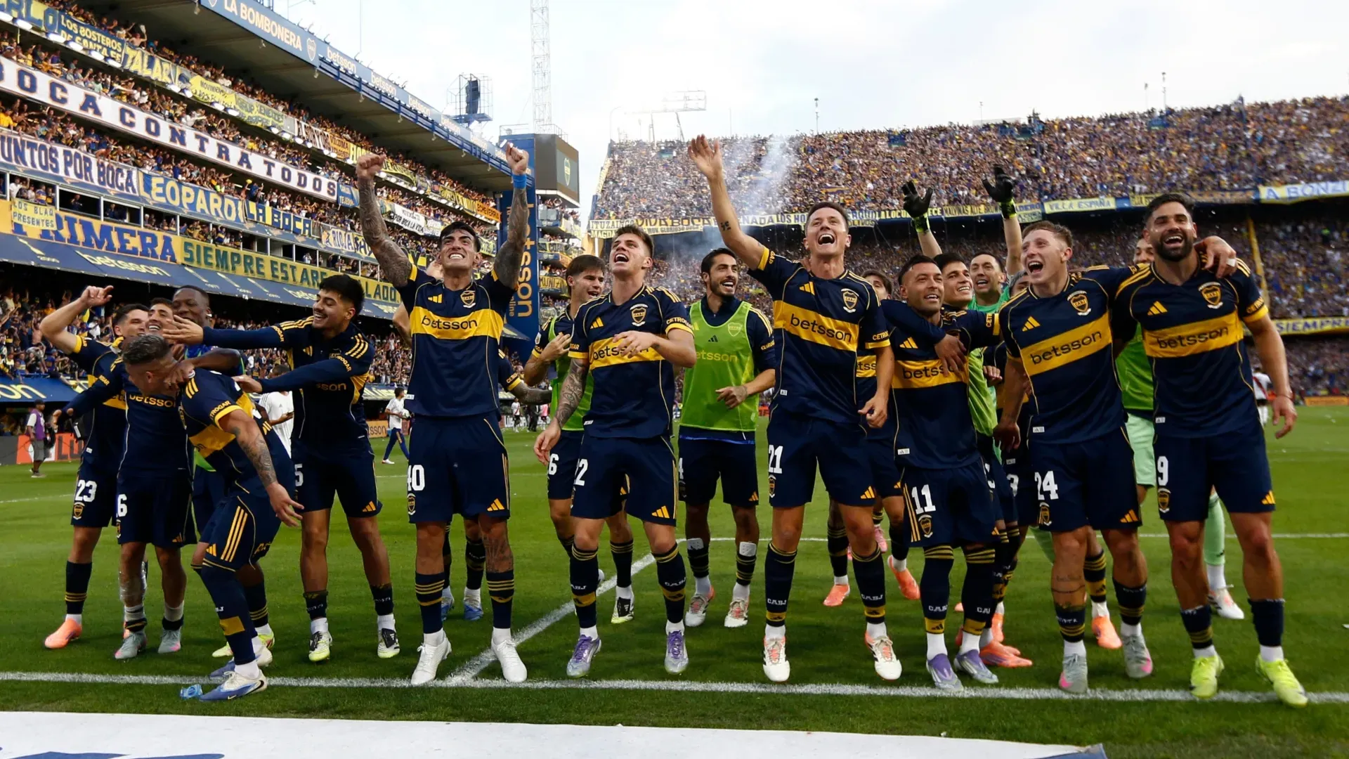 El plantel de Boca, de acuerdo con la continuidad de Úbeda.