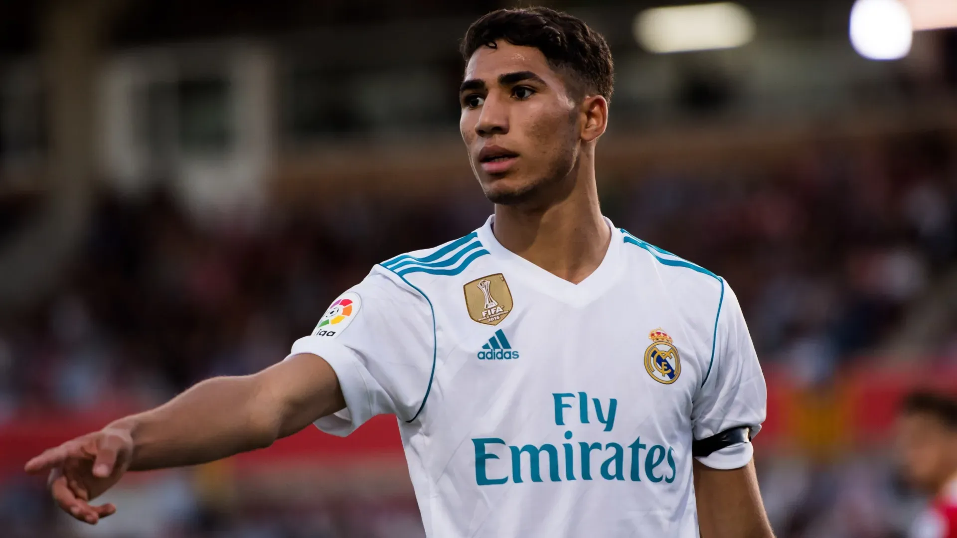 Achraf Hakimi while playing for Real Madrid
