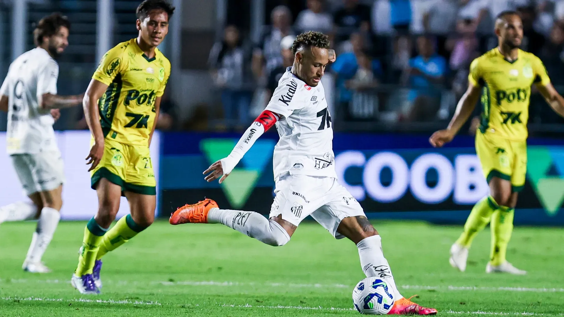 Santos FC star Neymar 