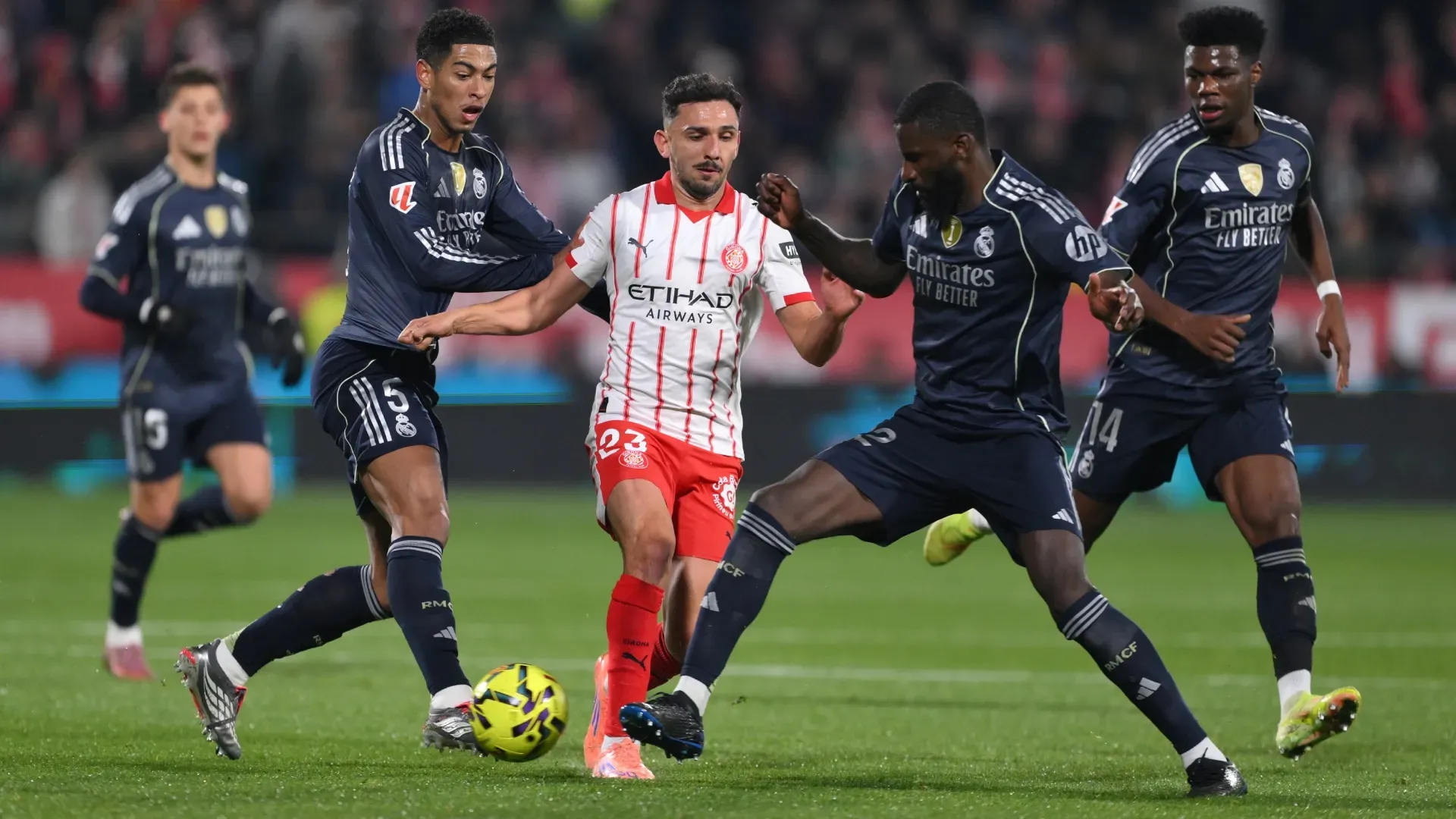 Real Madrid's Antonio Rudiger