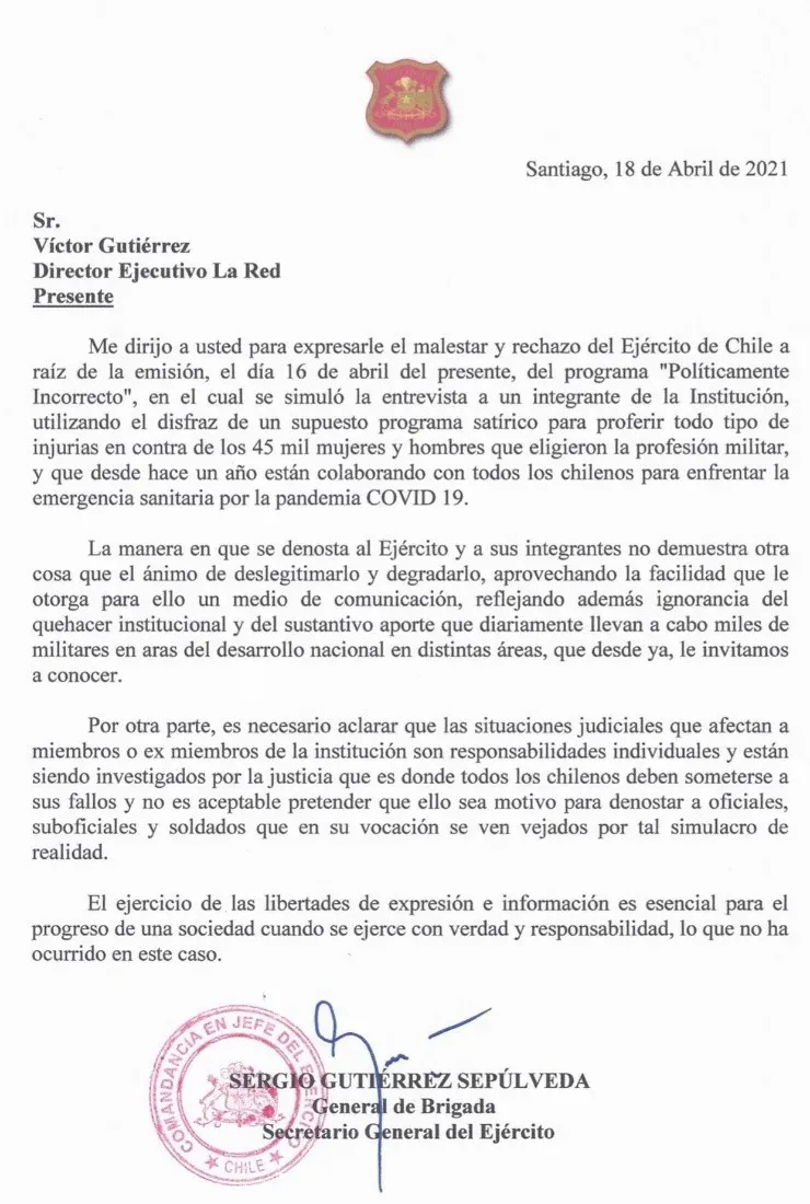 Ejercito de Chile