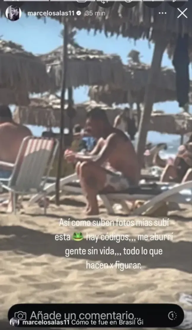 La historia que subió Marcelo “Matador” Salas