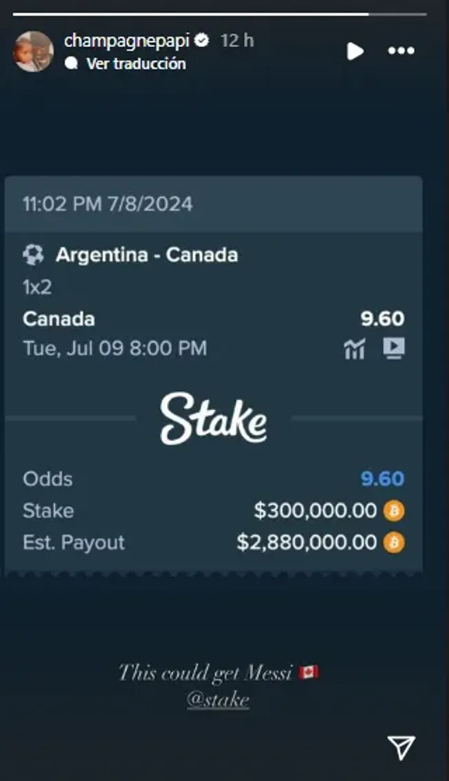 La apuesta de Drake por Canadá.