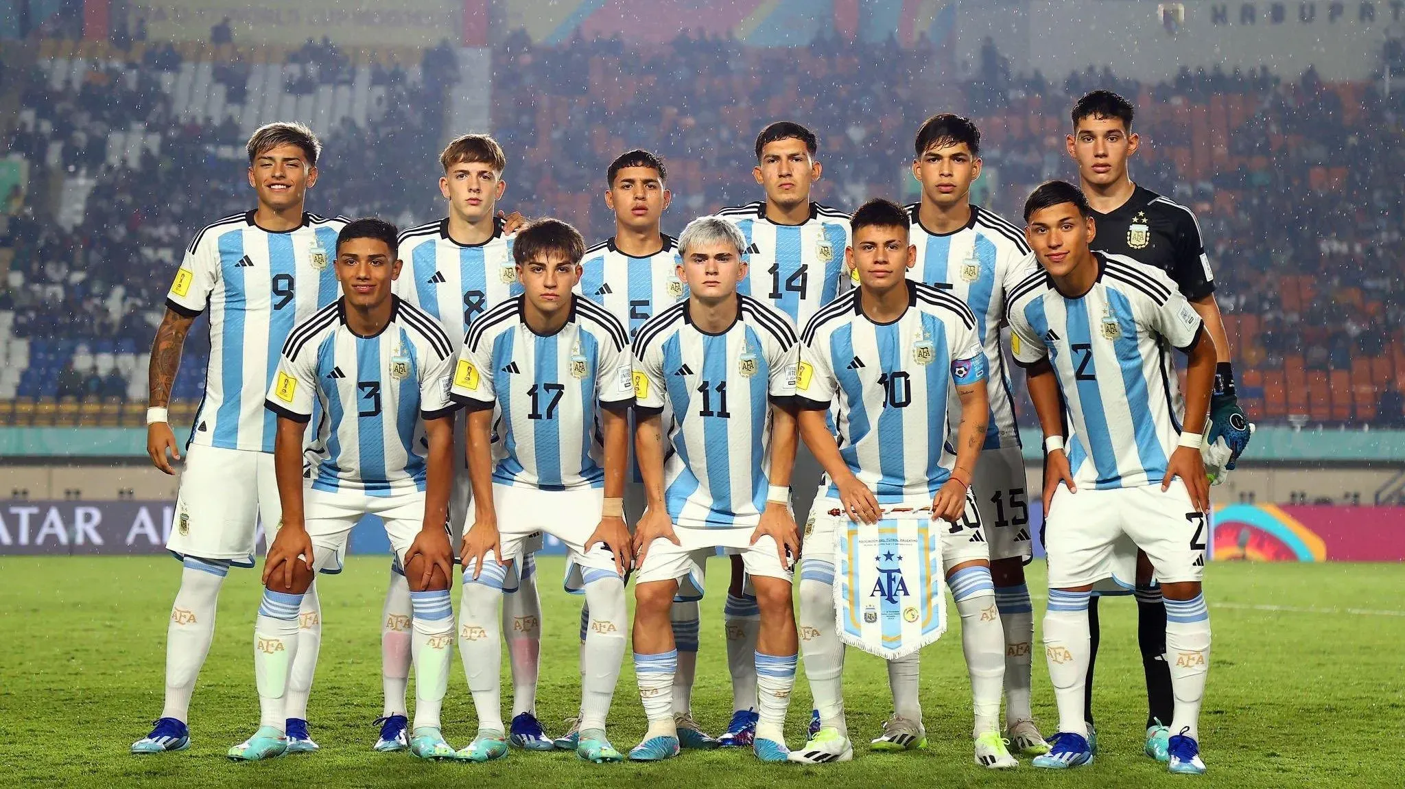 La Selección Argentina Sub 17 jugará ante Japón. (AFA Prensa)