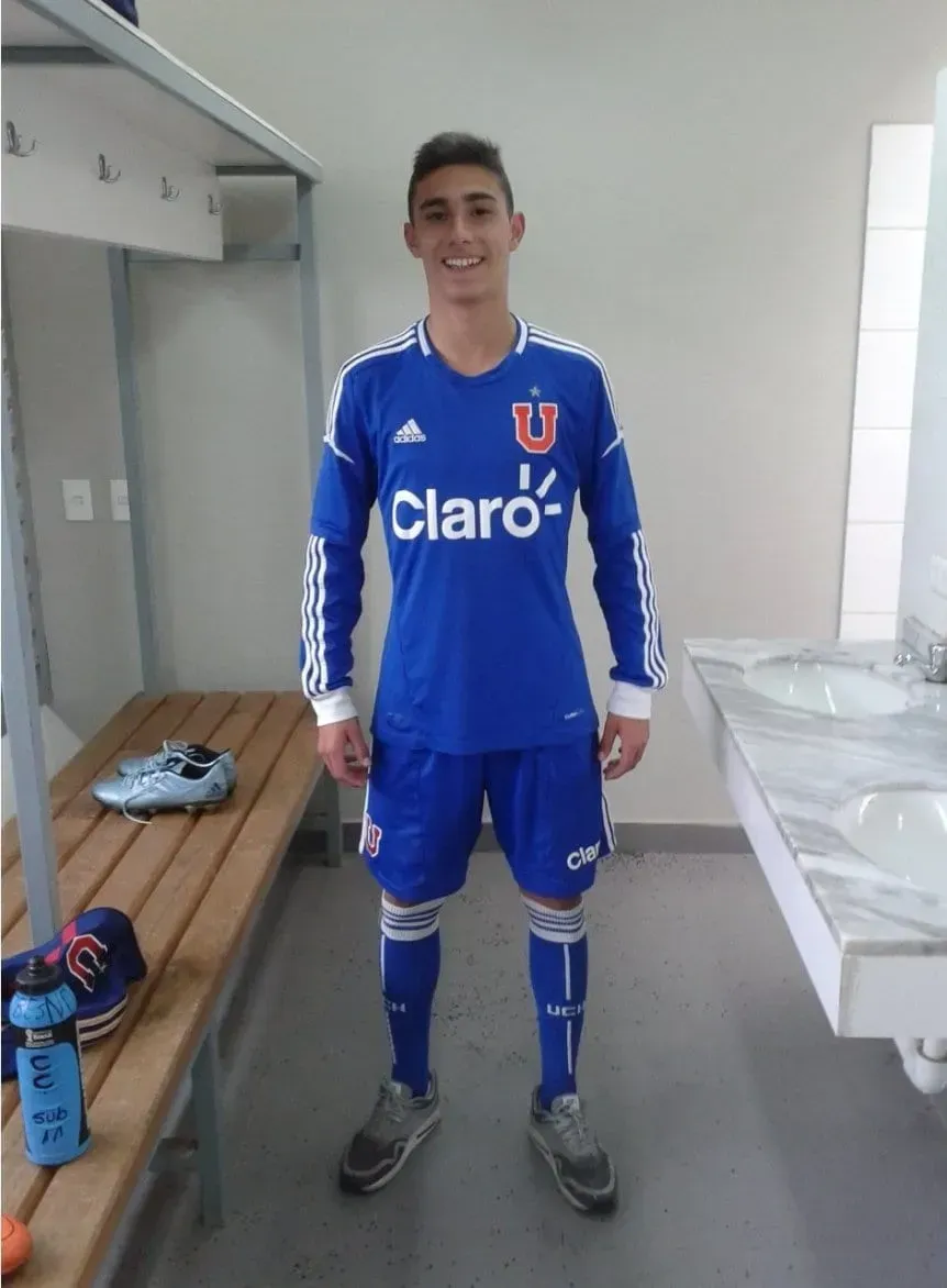 Taty Castellanos en su breve y frío paso por Universidad de Chile.