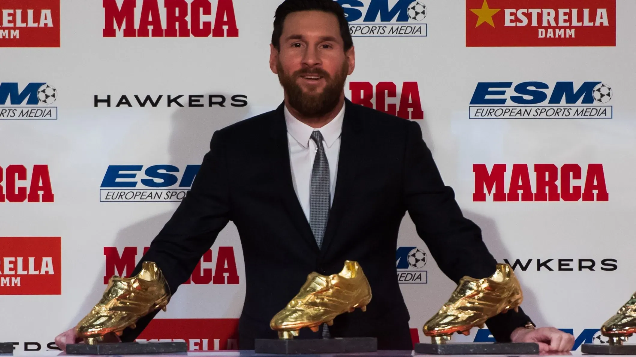 Lionel Messi está cerca de ganar otra Bota de Oro. Getty Images.