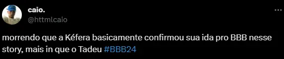 Reprodução/Twitter