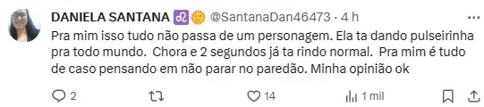Web detona Vanessa no BBB