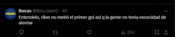 Los hinchas de Boca reaccionaron a la frase de Ruggeri.