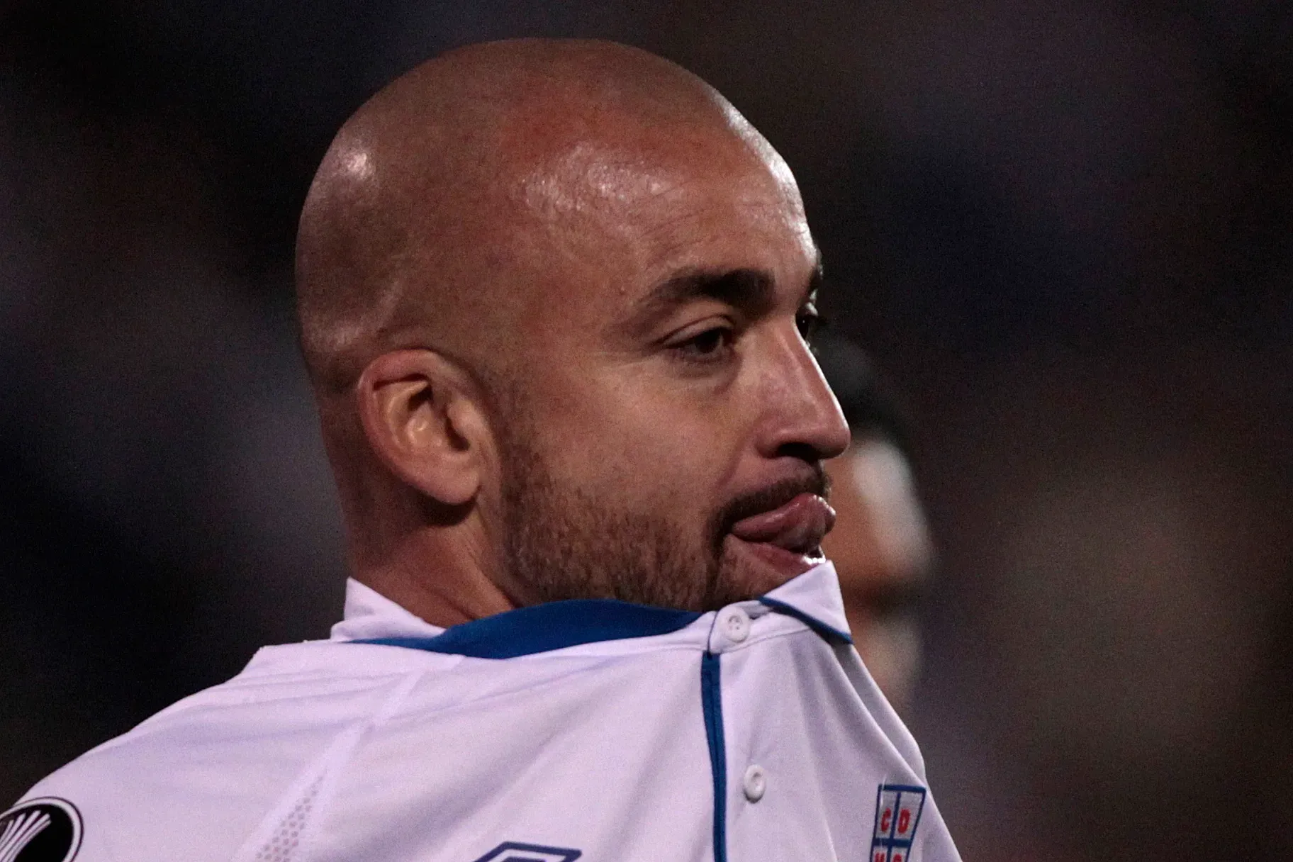 Santiago Silva jugó 29 partidos en la UC: marcó seis goles. (Marcelo Hernandez/Photosport).