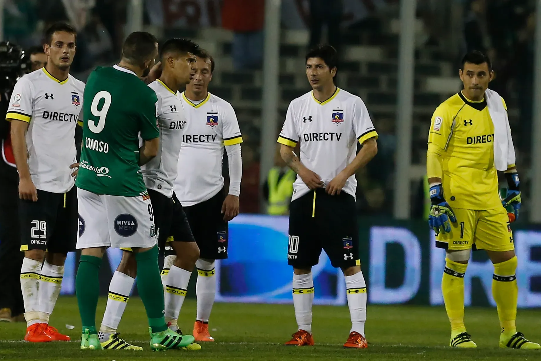 Pavez y Villar en Colo Colo /Photosport