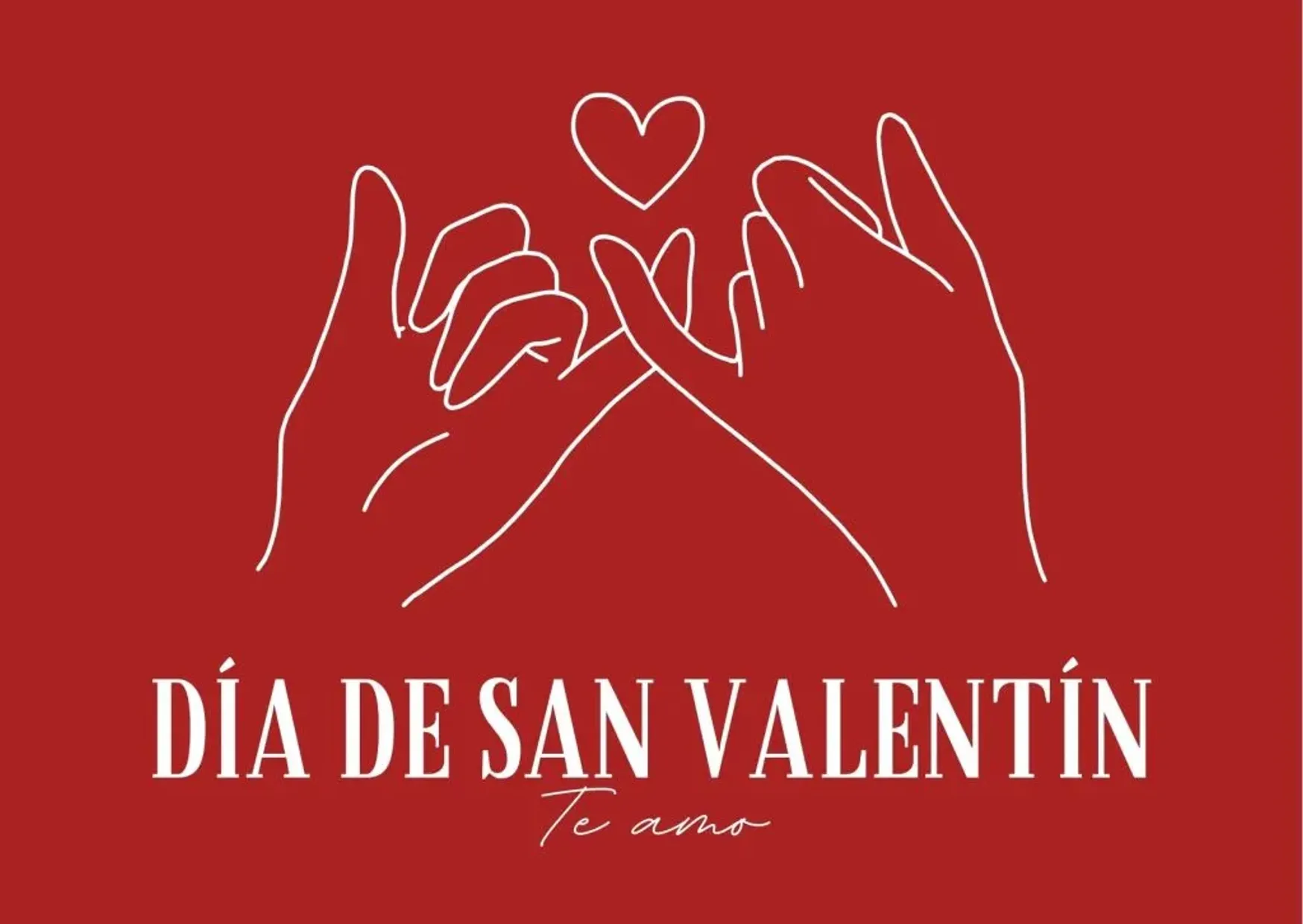 Tarjetas de San Valentín para imprimir