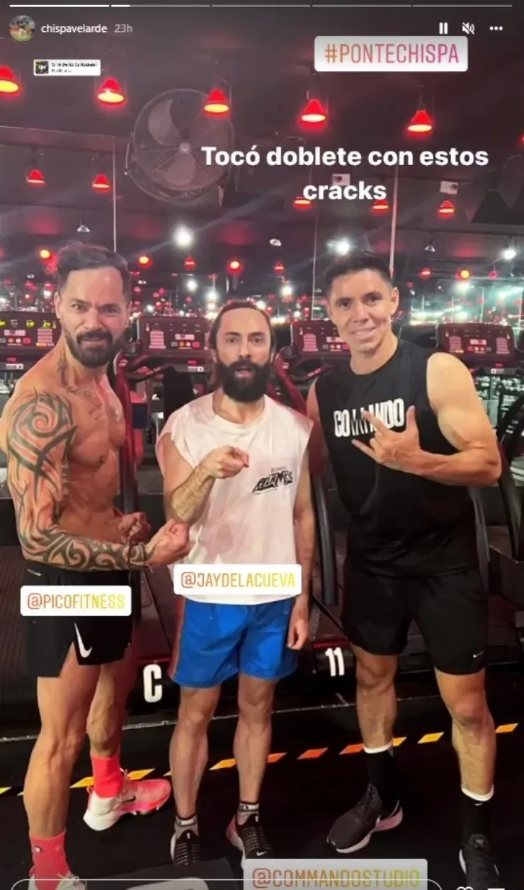 El Chispa no para de entrenar (@chispavelarde)