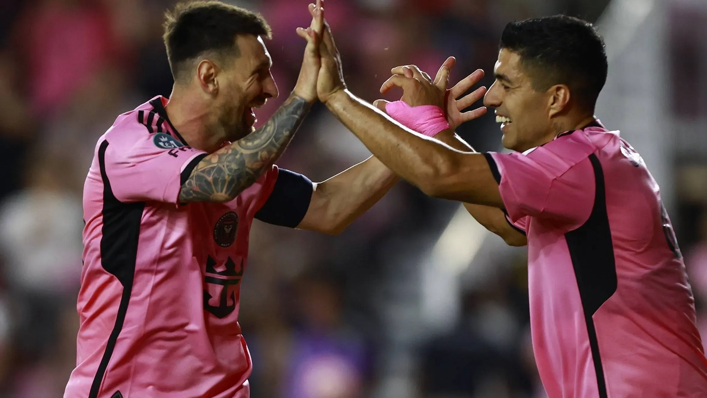 Entre Lionel Messi y Luis Suárez acumulan 20 goles en la MLS.