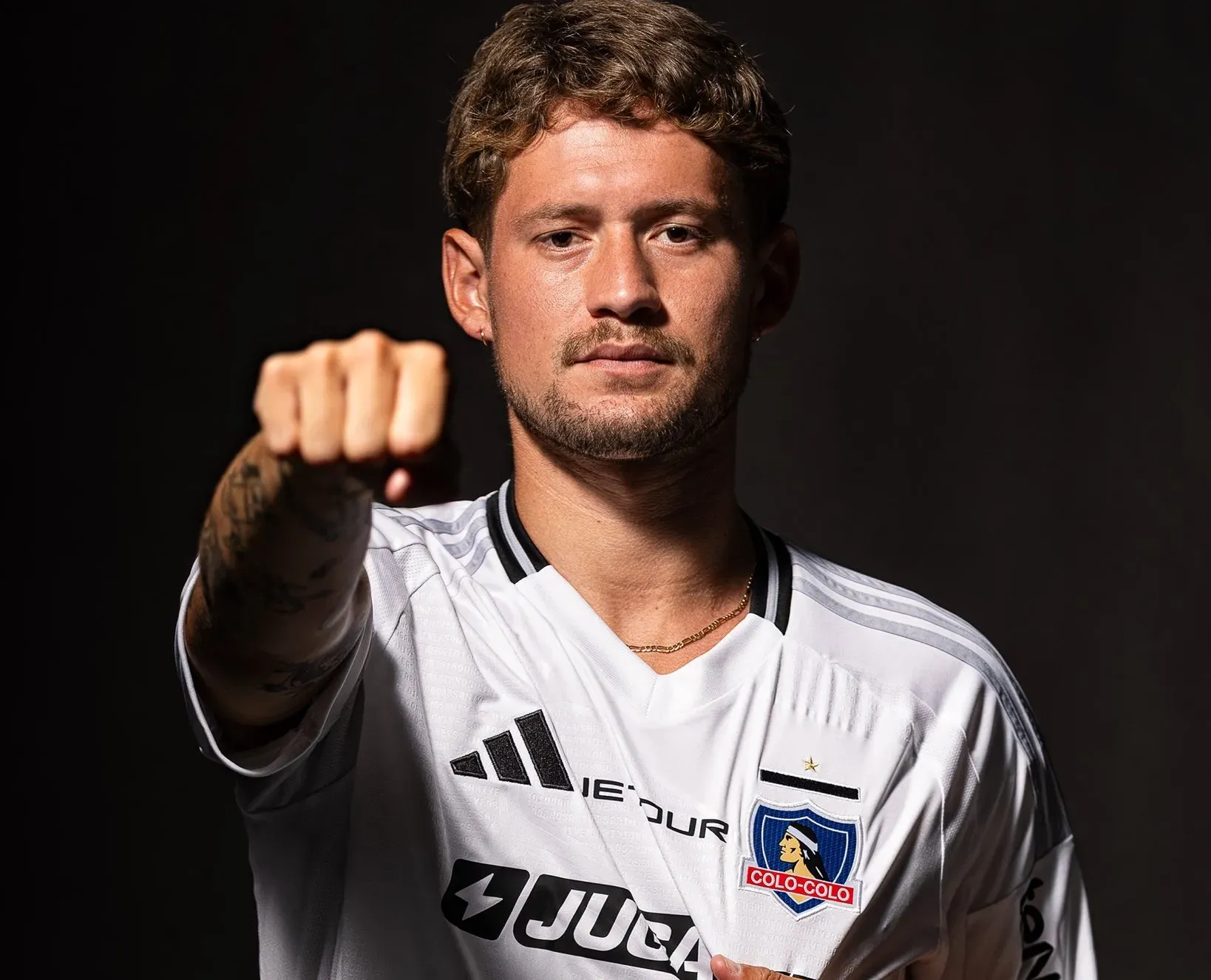 Sosa fue presentado en Colo Colo
