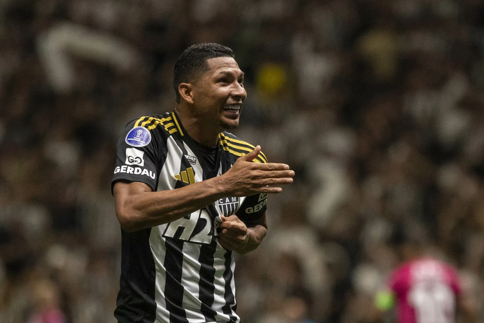 Rony durante partida pelo Atlético-MG. Foto: Fernando Moreno/AGIF