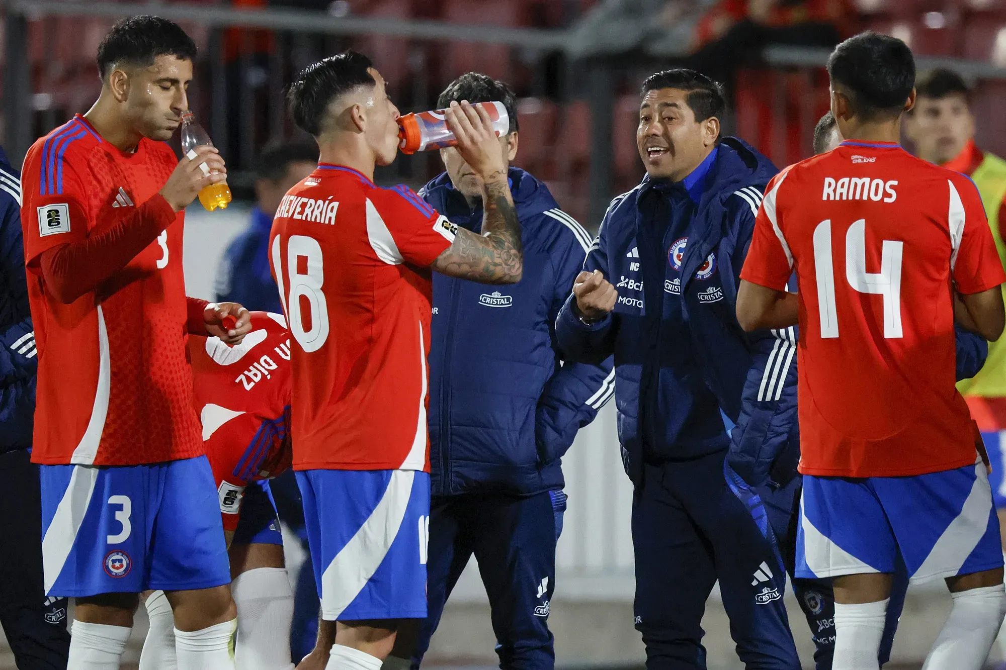 Nicolás Córdova empieza a confirmar la formación de Chile contra Rusia.