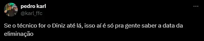 Torcedor do Fluminense. Foto: Reprodução/ Twitter