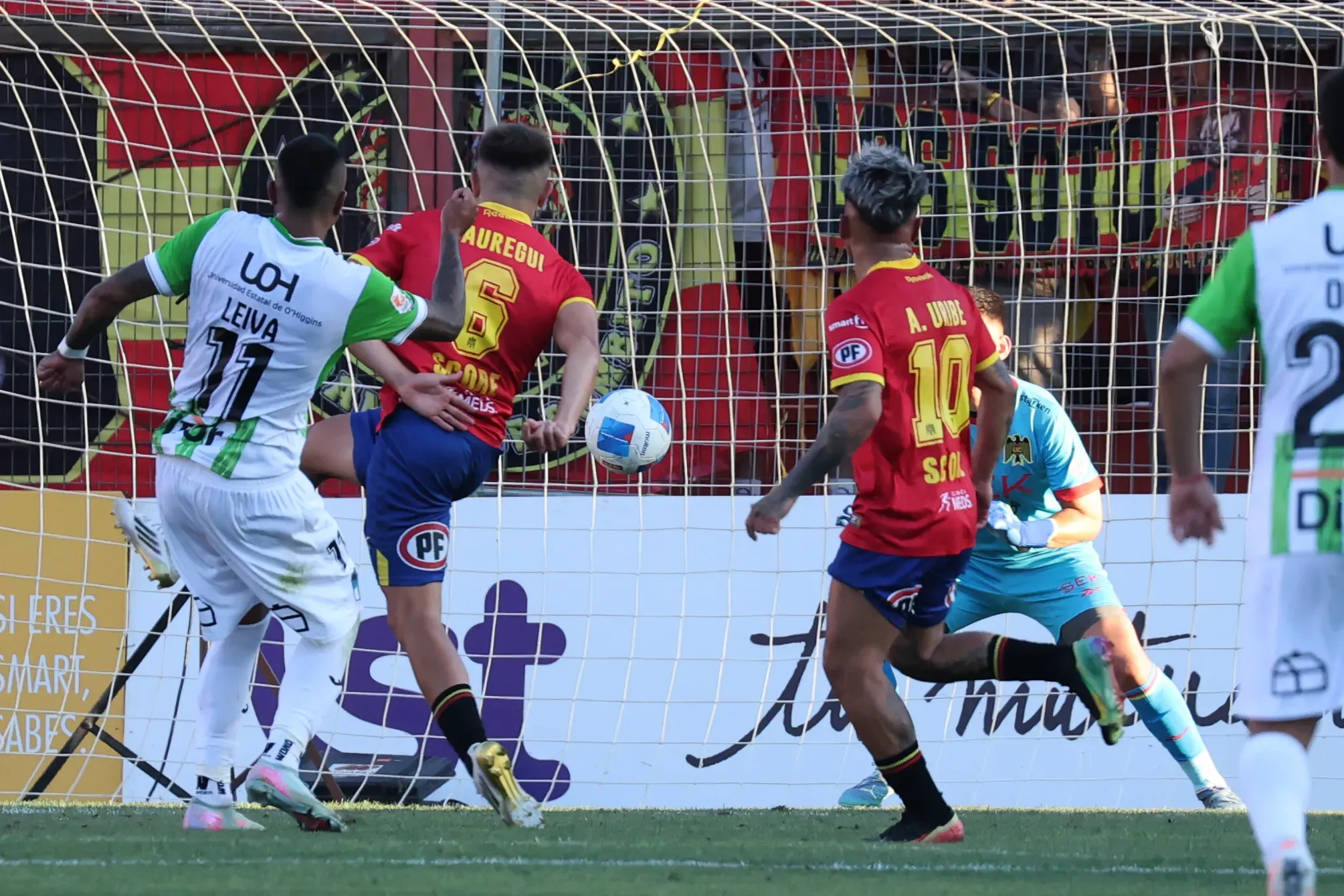 Juan Leiva le dio el tiro de gracia a Unión Española | Photosport