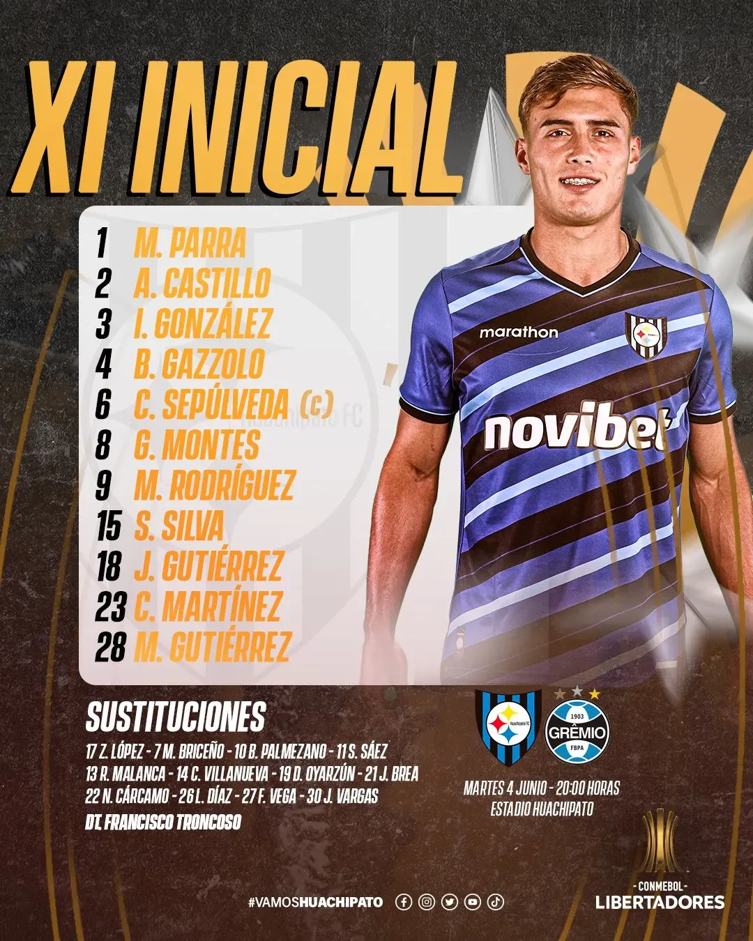 Foto: rede social X / Huachipato