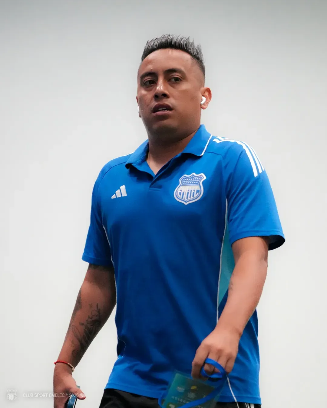 Christian Cueva en Emelec. (Foto: Emelec)