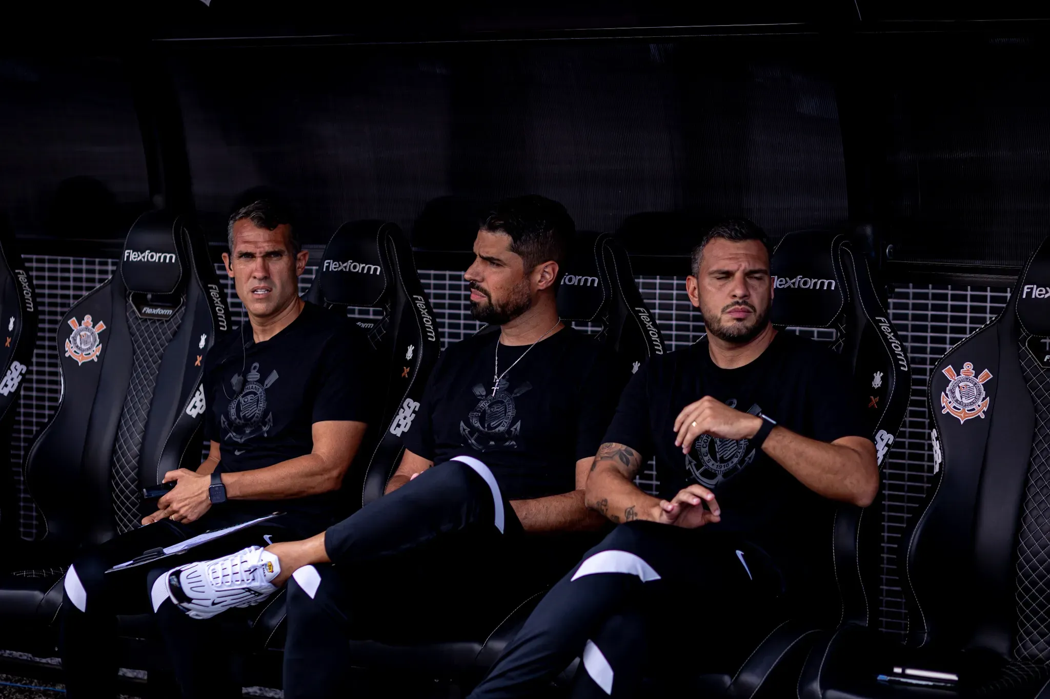 António Oliveira, atual técnico do Corinthians. Foto: Leonardo Lima/AGIF