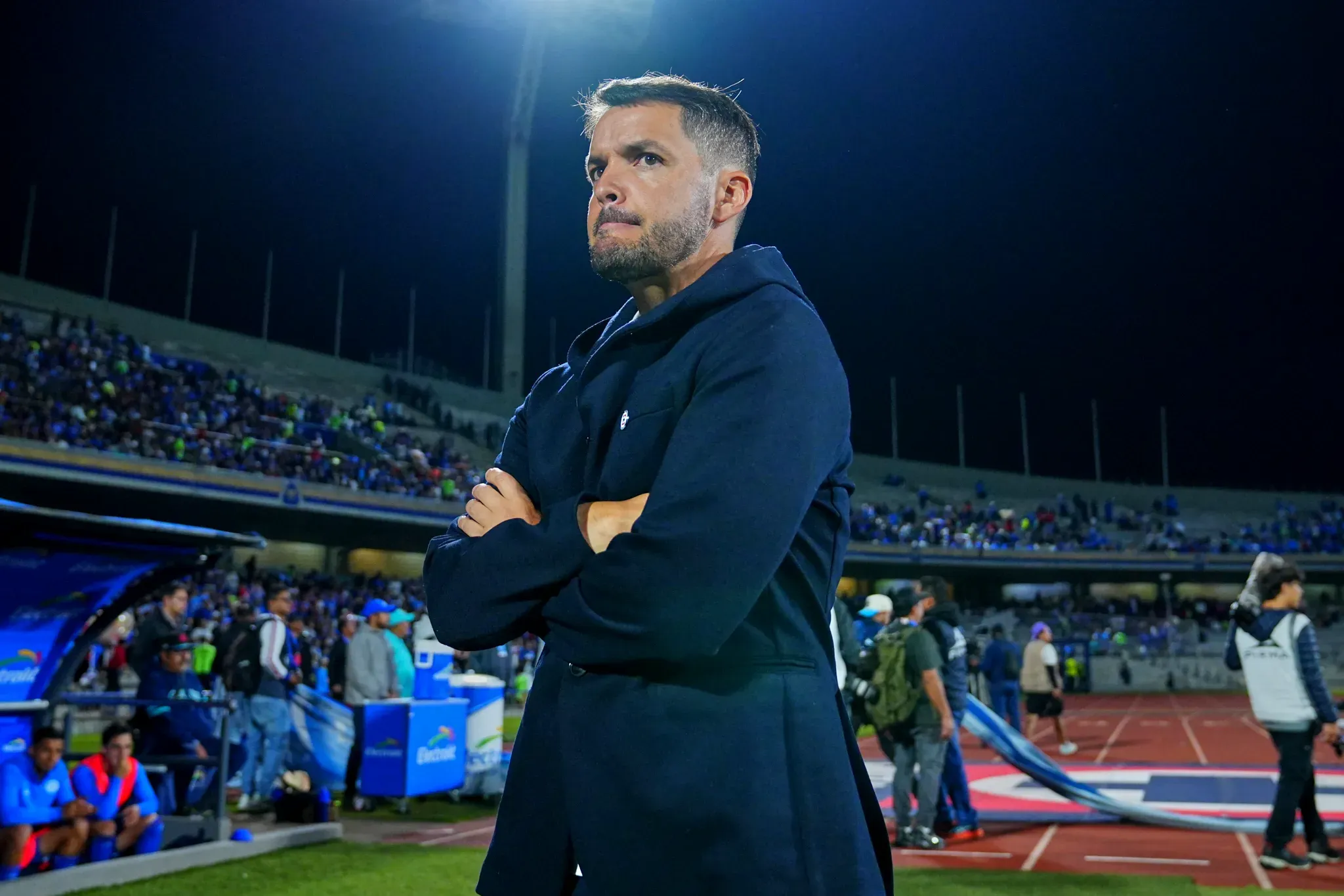 Nicolás Larcamón recordó su última visita al Volcán con Necaxa (Imago 7)